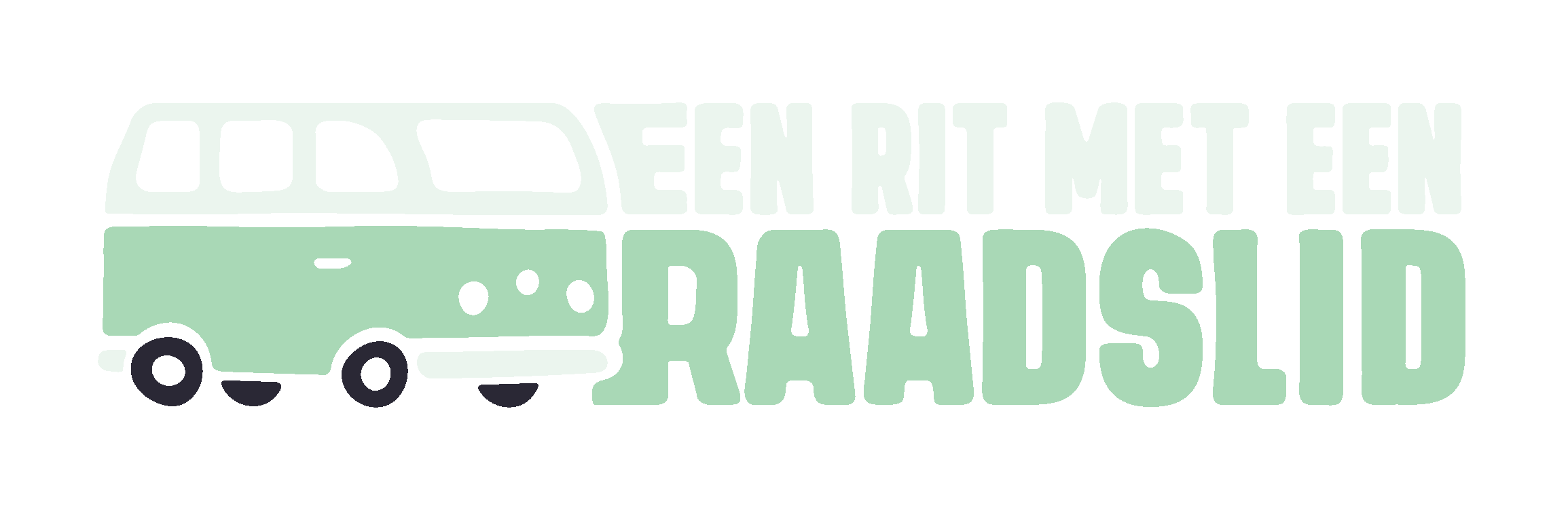 Logo 'Een rit met een raadslid'